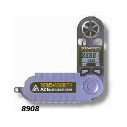 衡欣AZ-8908折疊型風(fēng)速計|AZ8908風(fēng)溫儀